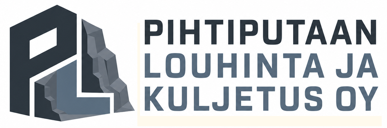 Pihtiputaan Louhinta ja Kuljetus Oy - Logo
